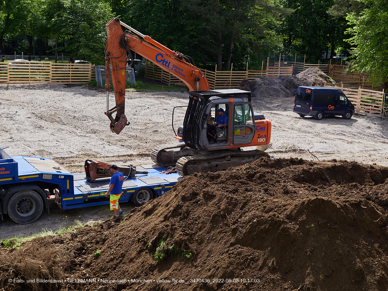 08.06.2022 - Baustelle zur Mütterberatung und Haus für Kinder